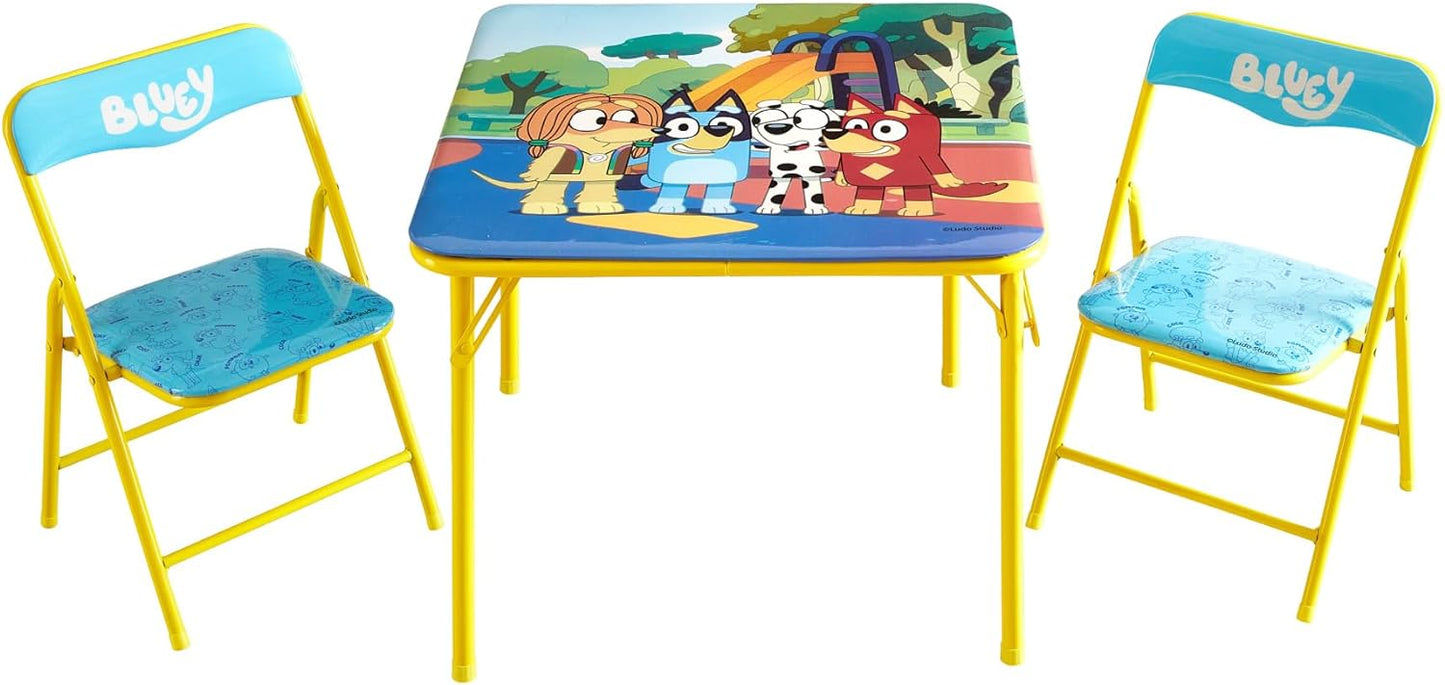 Idea Nuova Bluey Activity Set - Fun Kids' Table & Chairs