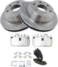 Rear Ceramic Brake Pad & Rotor Kit for 2002-2006 Silverado - Complete