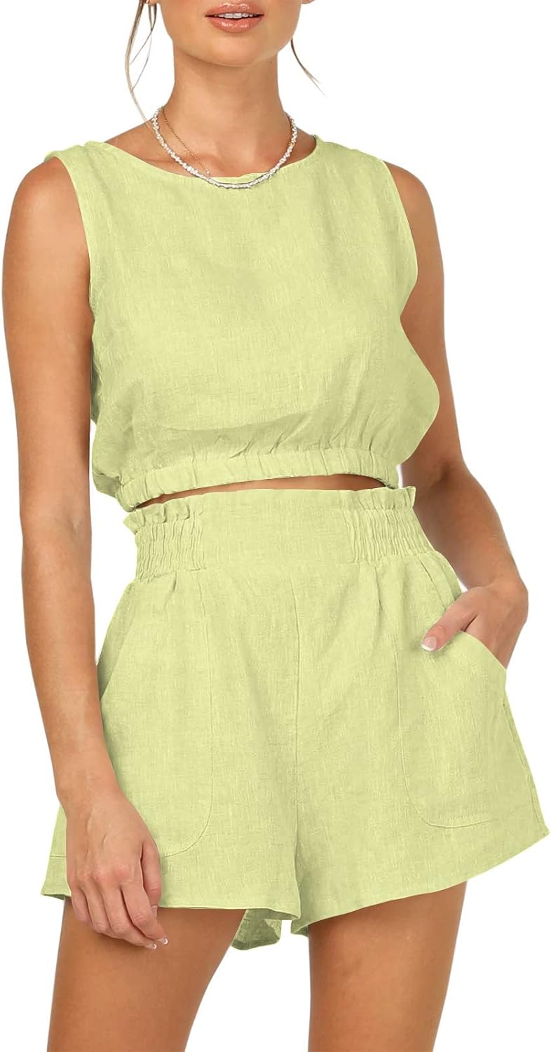Trendy Queen Womens Summer 2 Piece Outfits for Stylish Comfort
