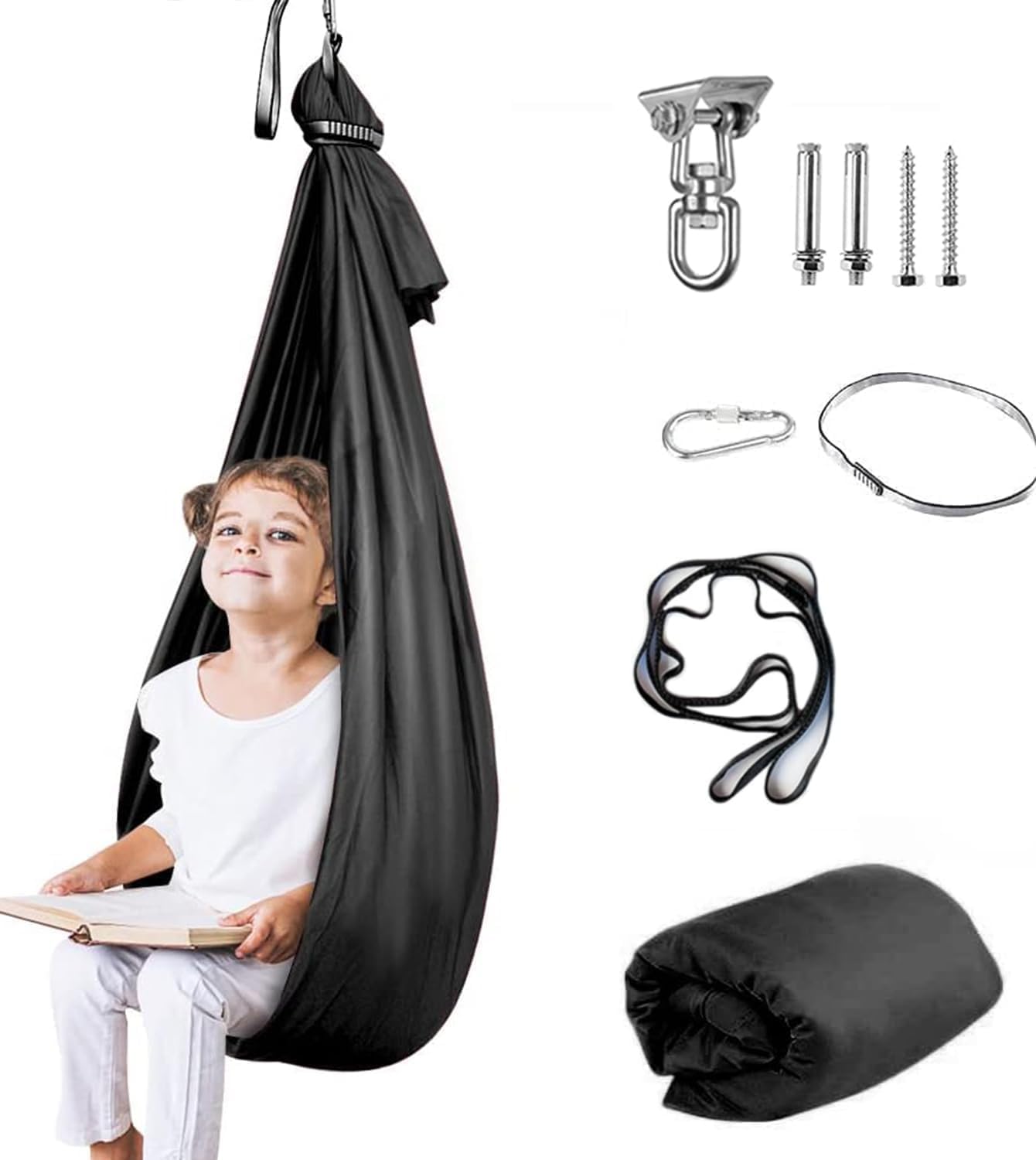 Therapy Swing for Kids with Special Needs - Adjustable Indoor Outdoor