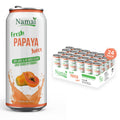 Pure Papaya Juice - 100% Natural, No Sugar, Pack of 24