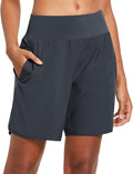 baleaf Womens' 7 in Running Athletic Shorts with Liner - Lightweight