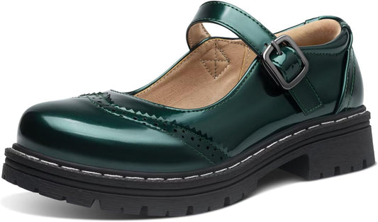 Gothic Mary Jane Oxford Shoes for Women - Stylish and Versatile