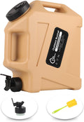 Military Green 3.2 Gal / 5 Gal Water Containers with Spigot - Portable