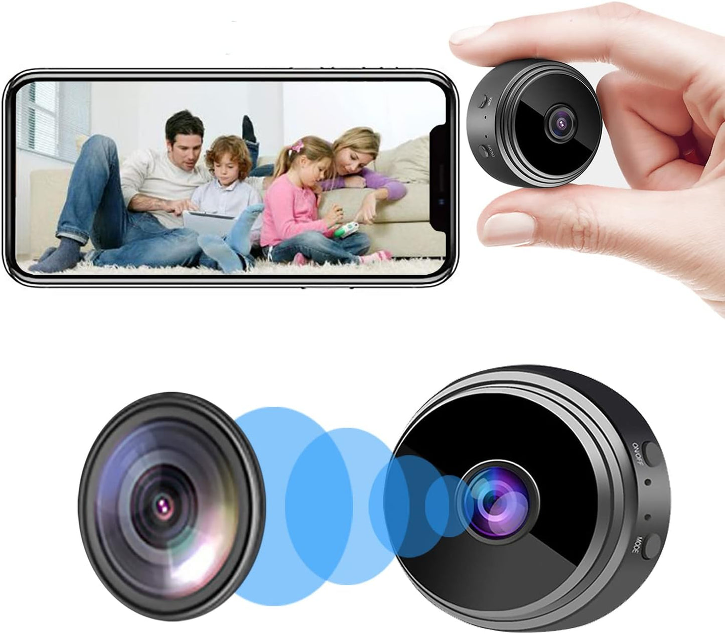 Remote View Mini Spy Cam: Home Security