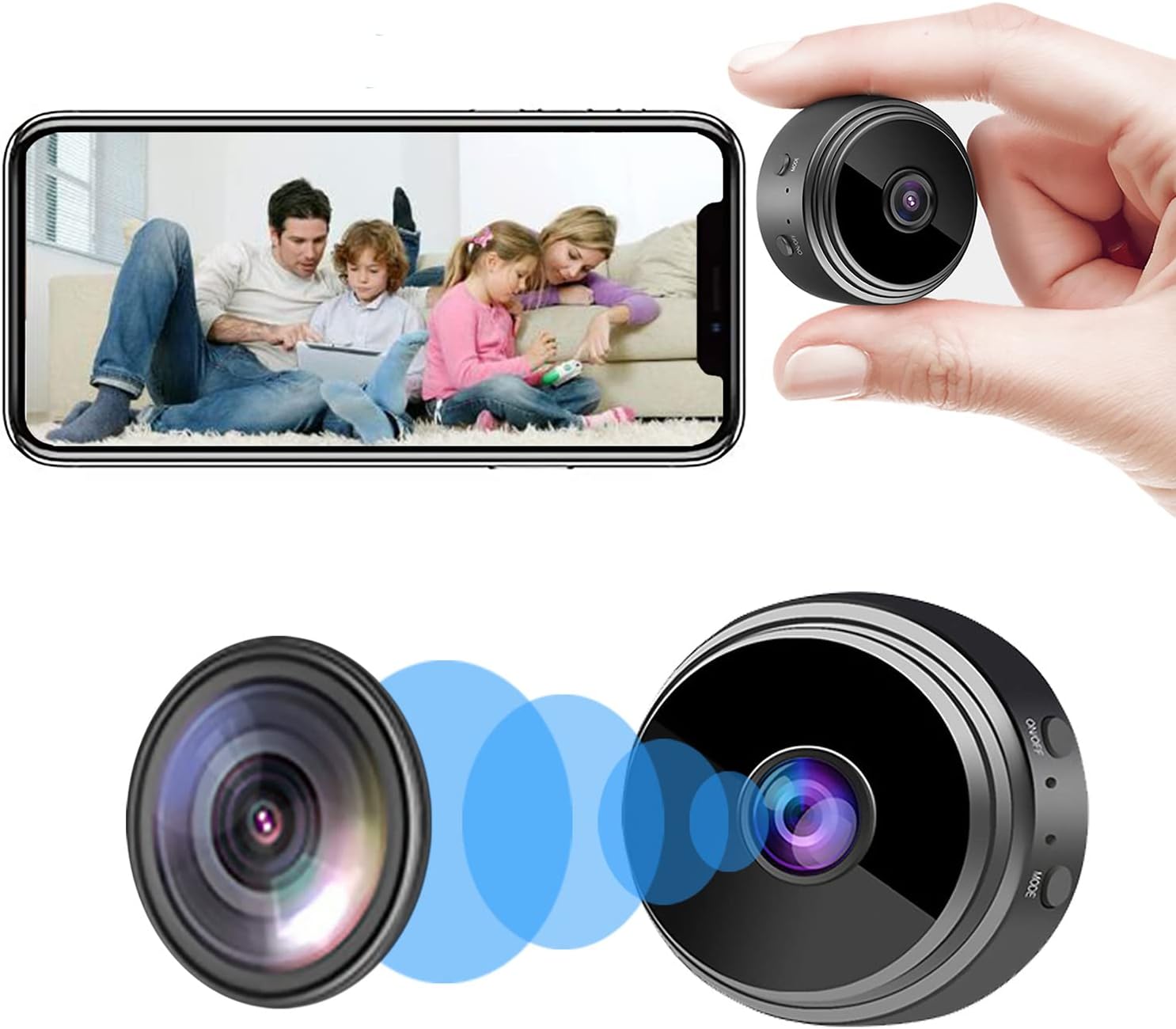 Remote View Mini Spy Cam: Home Security