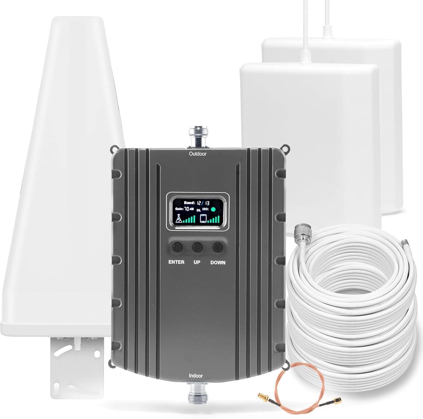 Cell Phone Booster for Home & Multi-Room, Boost 4G 5G LTE