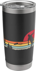 Retro Vintage Disc Golf Stainless Steel Insulated Tumbler - Keeps