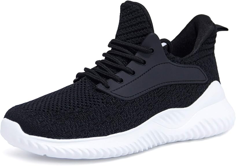 Akk Walking Shoes for Men - Lightweight Slip on Memory Foam Sneakers