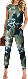 Casual Summer Jumpsuits for Women with Sleeveless Design for Style