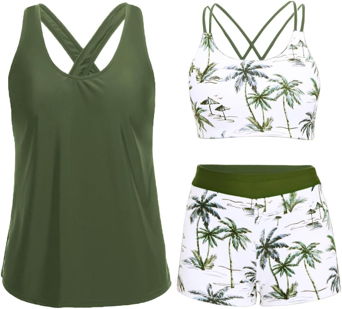 Tankini Swimsuits for Women with Tummy Control and Style