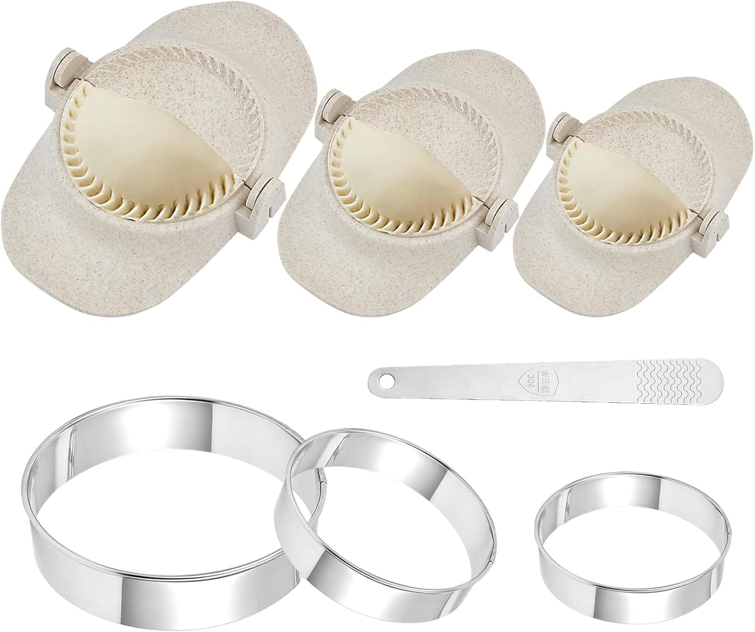 Versatile Dumpling Maker Set - Perfect Fillings Every Time!
