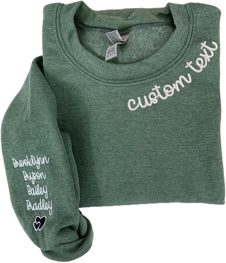 Mama Love Signal Sweatshirt - Personalized with Kids Names