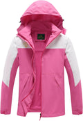 Rain Jacket for Women Lightweight Waterproof Hooded Windbreaker