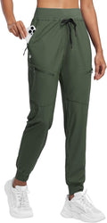 Willit Women's Joggers Lightweight Hiking Pants - Quick Dry UPF 50 one
