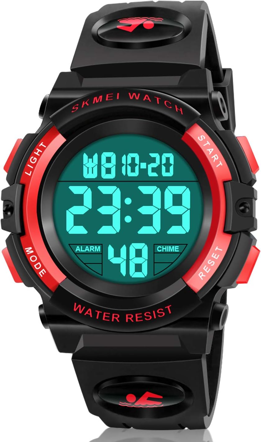 Dodosky Waterproof LED Kids Watch - Fun & Functional!