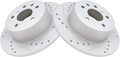 Rear Performance Brake Rotor Set for Saab 9-3 and Saturn Rear Disc