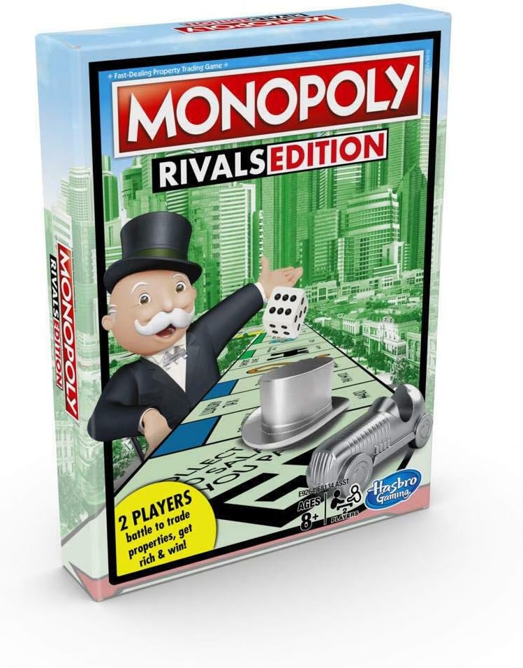 Monopoly Rivals Edition: 2 Player Fun!