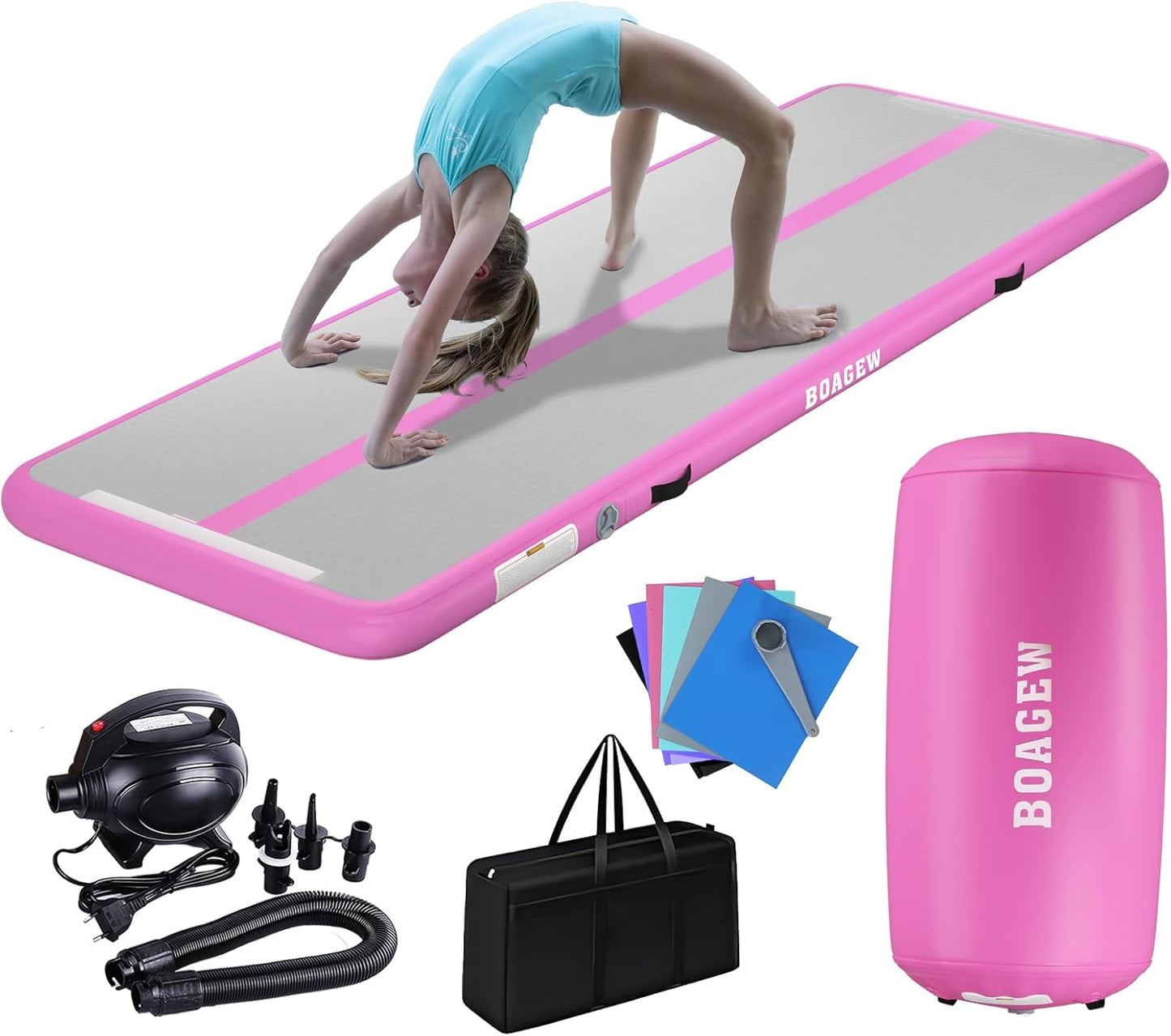 Air Roller Inflatable Tumbling Roller Gymnastics Barrel Mat