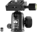 SIRUI Camera Tripod Ball Head BG-40 - Low Profile, High Load Capacity