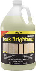 STAR BRITE Premium Teak Brightener - Restores Natural Teak Tone