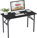 Need Home Office Desk 47 in Folding Computer Table - No Assembly