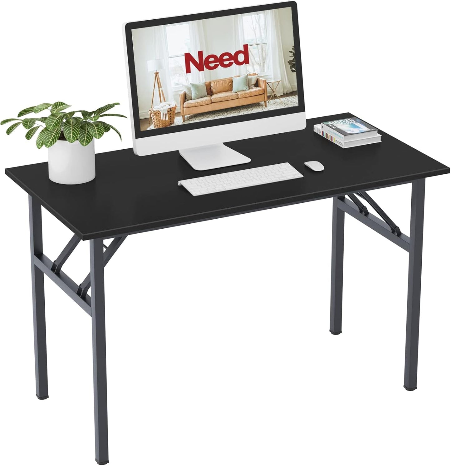 Need Home Office Desk 47 inch - No Assembly Folding Table