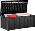 YITAHOME 120 Gallon Outdoor Storage Deck Box for Patio Use