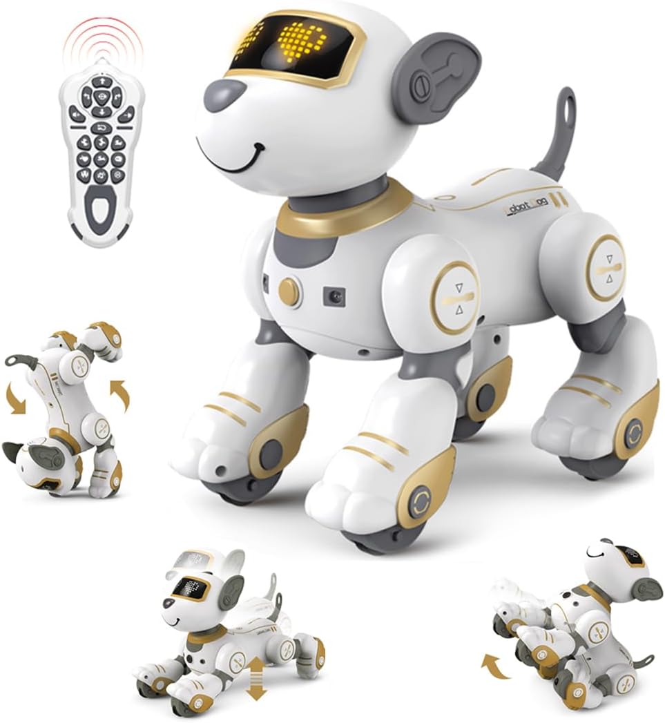 Interactive Robot Dog Toy - Singing Dancing Fun!