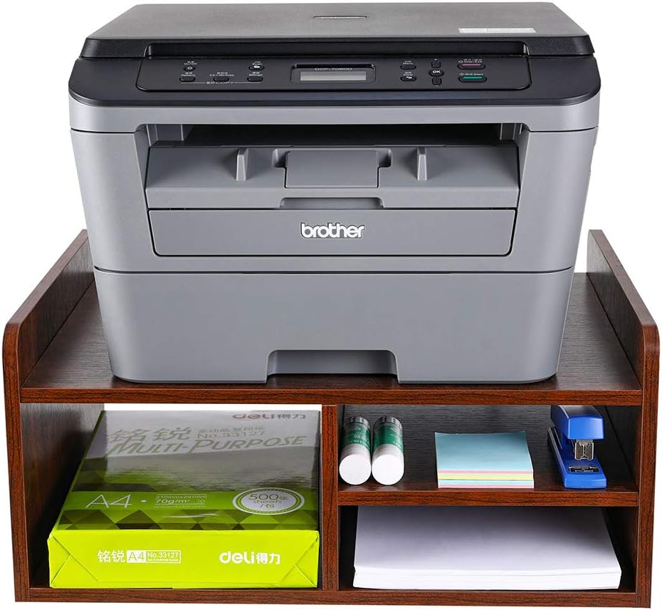 PAG Desktop Printer Stand with Storage for Home and Office