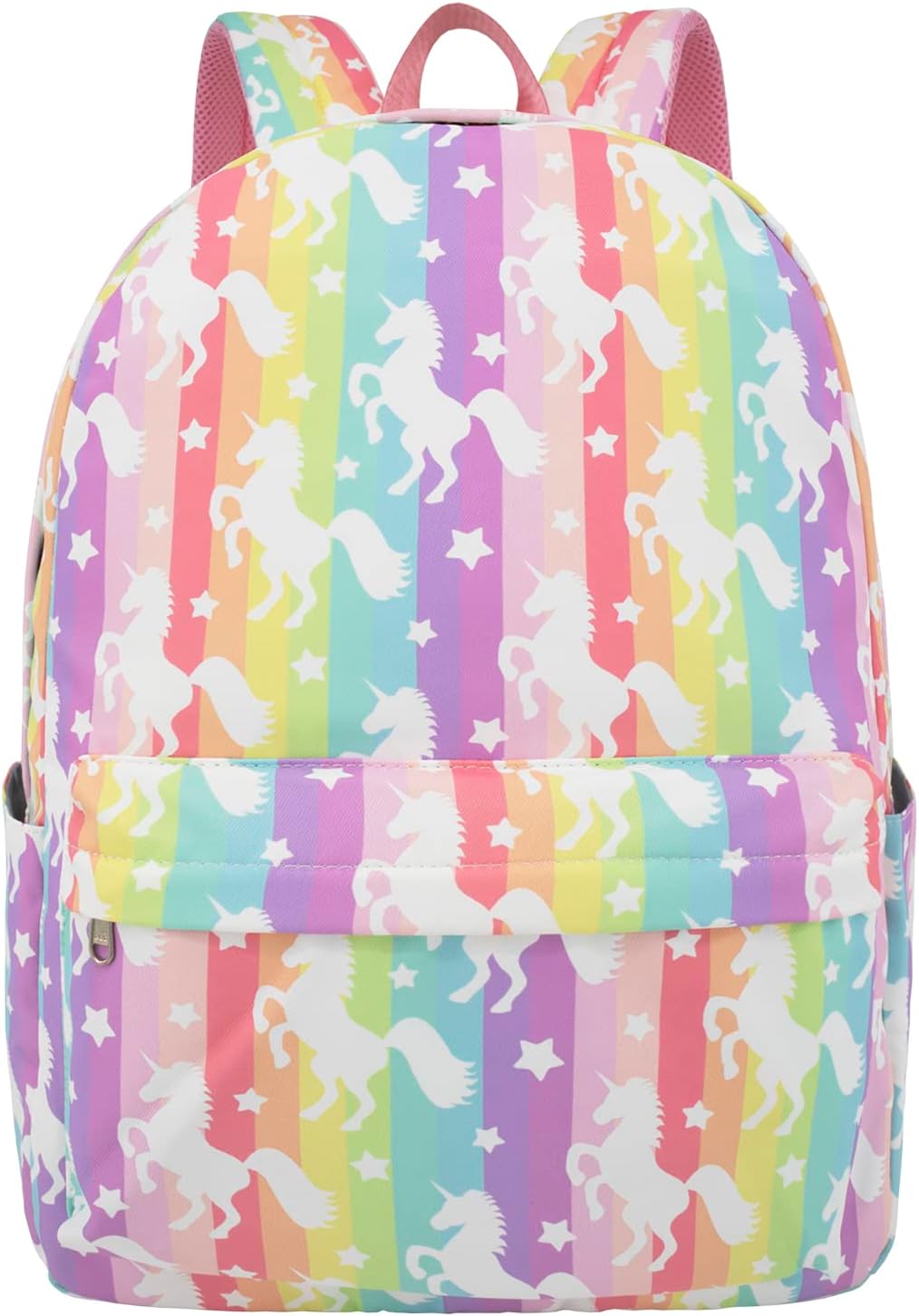LI-LOVE Rainbow Unicorn Backpack for Girls and Teens