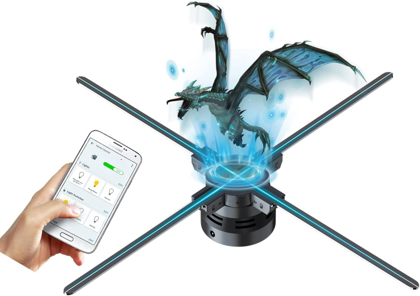 3D Hologram Fan: Stunning Display Technology!
