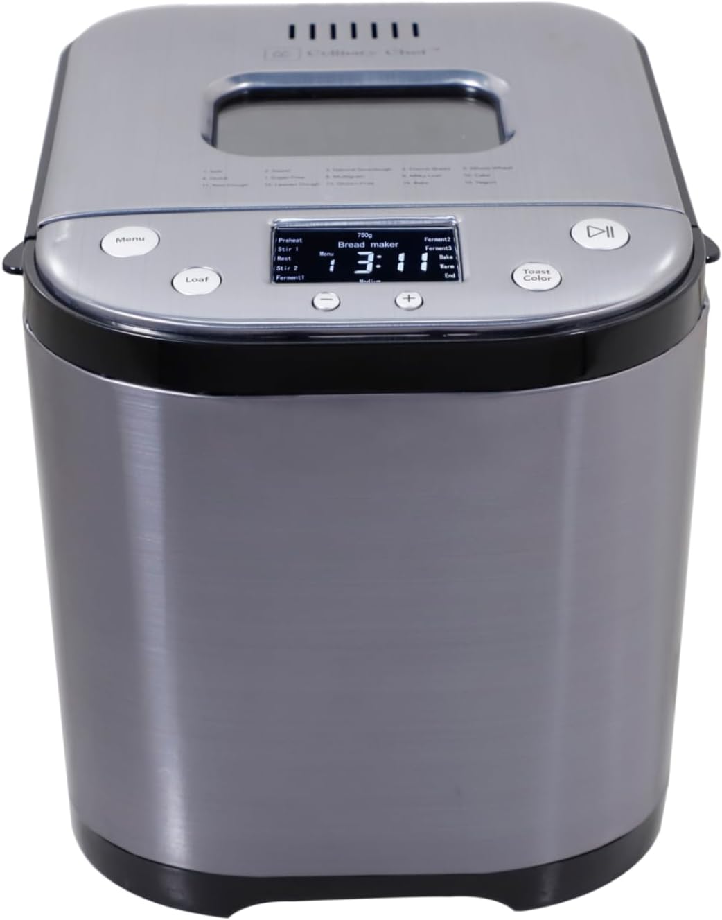 15-in-1 Gluten-Free Bread Maker XL-BLACK