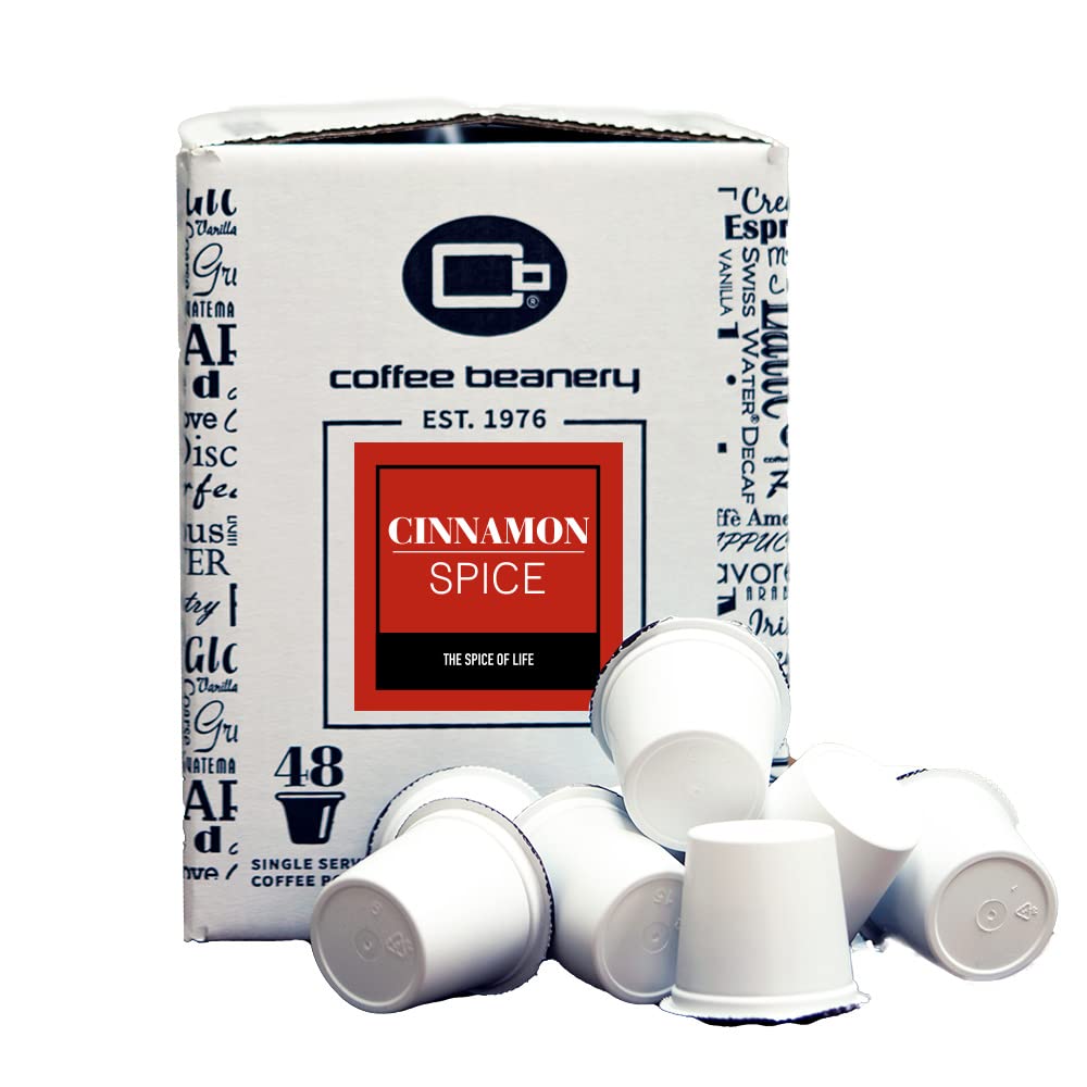 Cinnamon Spice Coffee Pods by Coffee Beanery - 48ct Medium Roast