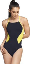 Speedo Womens One Piece Endurance+ Cross Back Solid - Durable Training