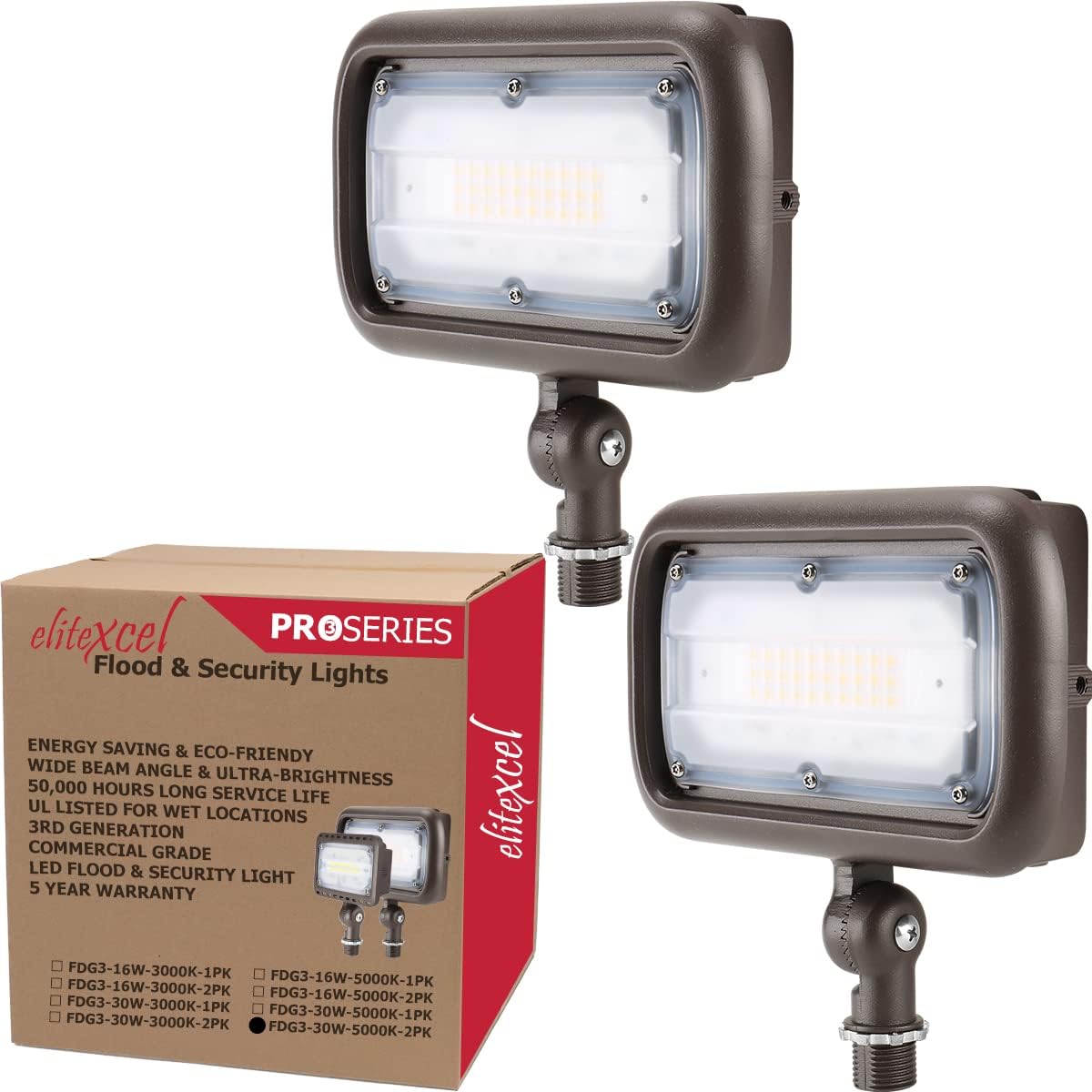 LED Flood Lights - 30W Waterproof Security Lighting Solution