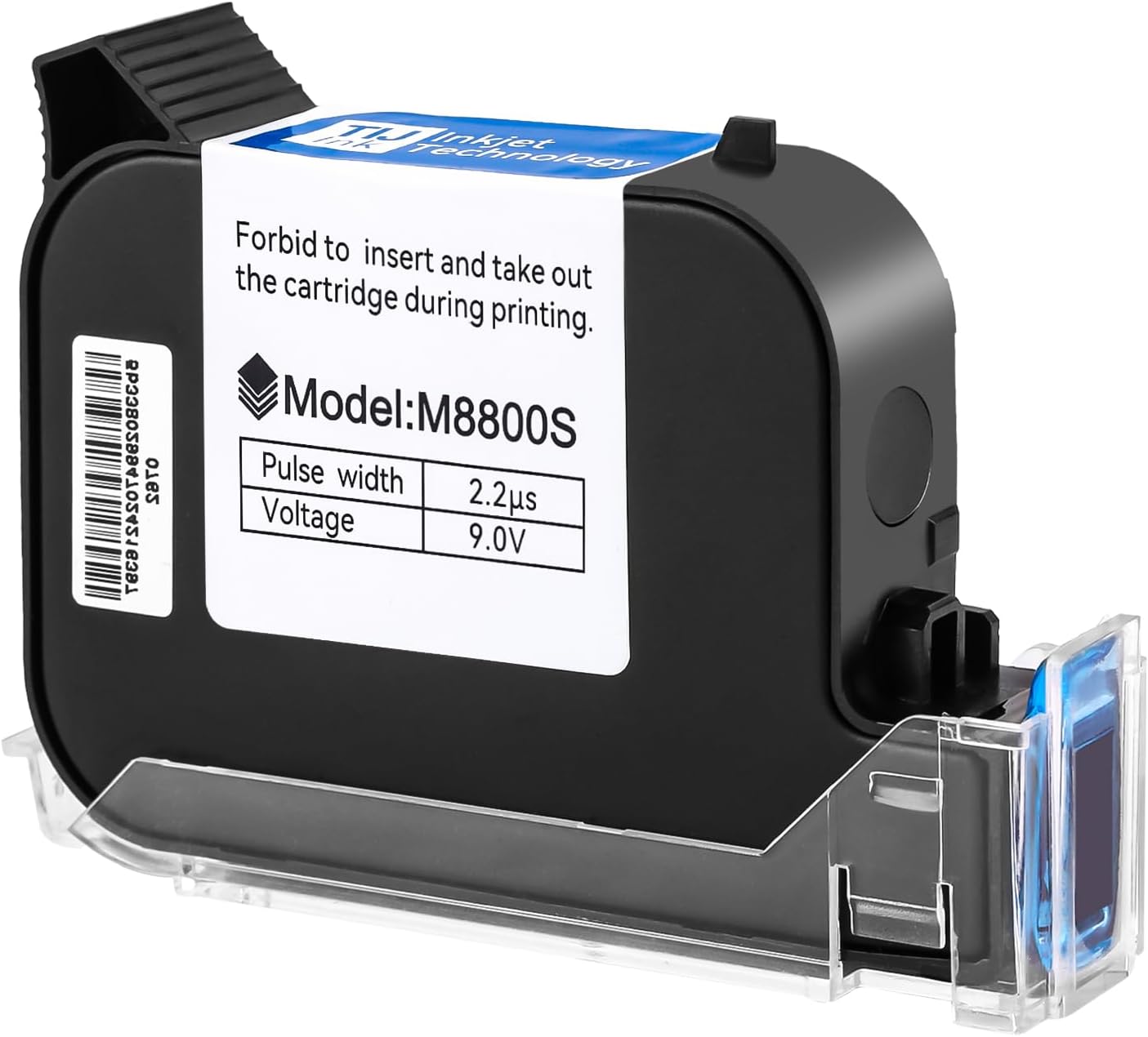 High Adhesion Fast-Drying Black Solvent Ink Cartridge for Printers