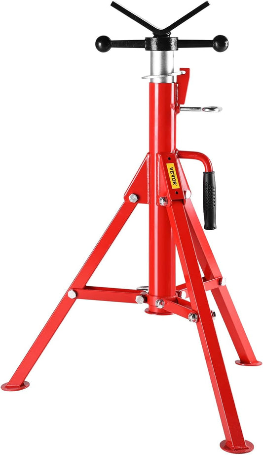 Mophorn V Head Pipe Stand Adjustable Height for Heavy Duty Use