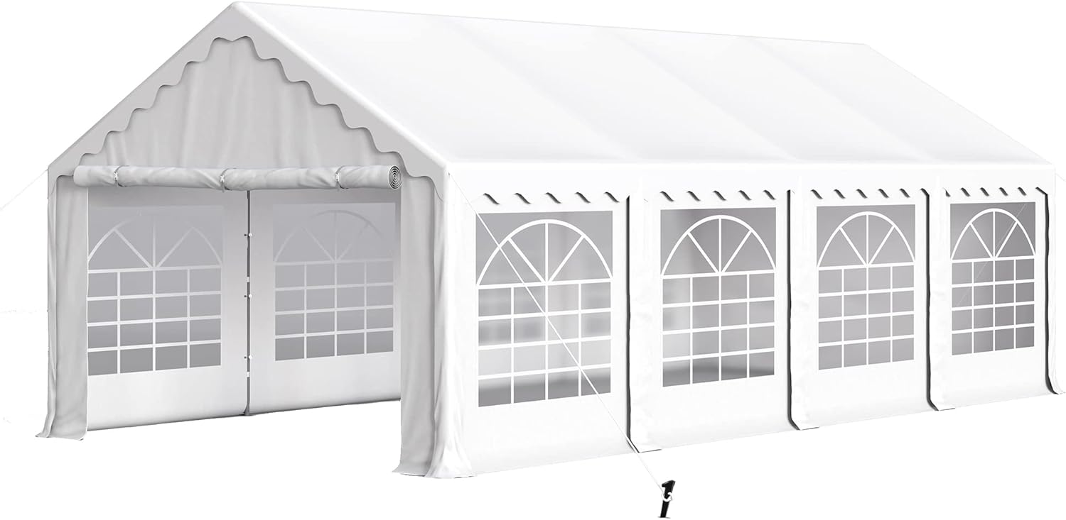PHI VILLA 26ftx13ft Outdoor Heavy Duty Party Tent for Events