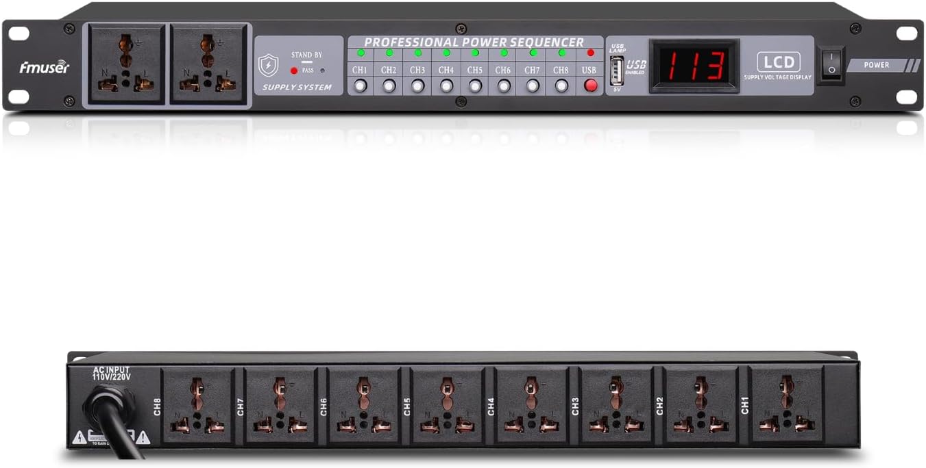 3000W Power Sequencer: Ultimate Surge Protection