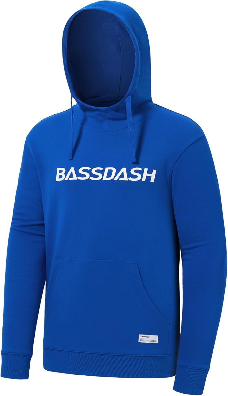 BASSDASH Warm Cotton Hoodie for Men