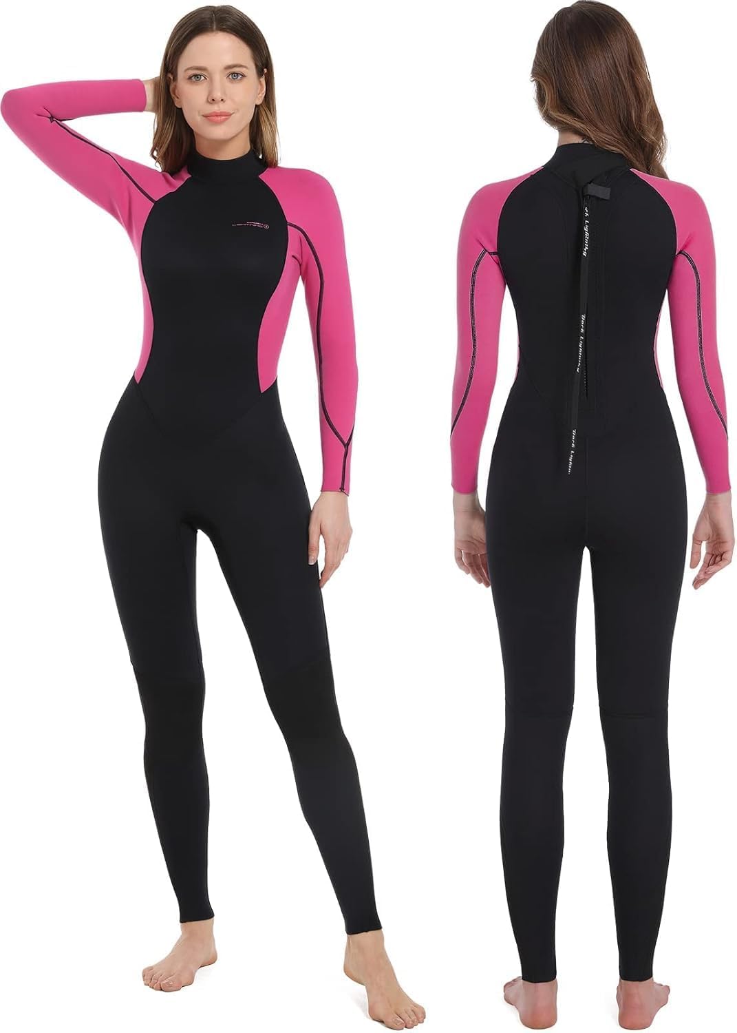 Dark Lightning Wetsuits for Men and Women - 3/2mm Cold Water Suit