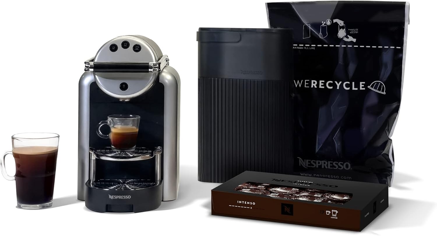 Nespresso Professional Bundle: Zenius Coffee Machine & Sampler Set