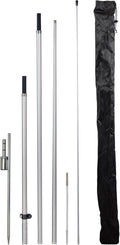 LookOurWay Feather Flag Pole Kit 13ft Tall - Rotating Ground Spike