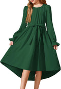 Arshiner Girls Long Sleeve Dress for Parties and Events