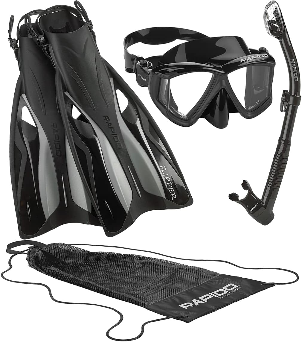 Illuminated Snorkel Set by Phantom Aquatics