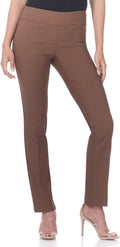 Rekucci Women's Ease Into Comfort Stretchy Straight Leg (Style 4G1H)