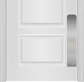 Deck the Door Decor Dog Scratch Door Protection Plate - Satin Nickel