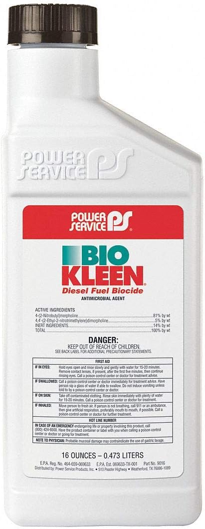 Bio Kleen Diesel Fuel Biocide - Dual-Phase 16 oz. for Engines