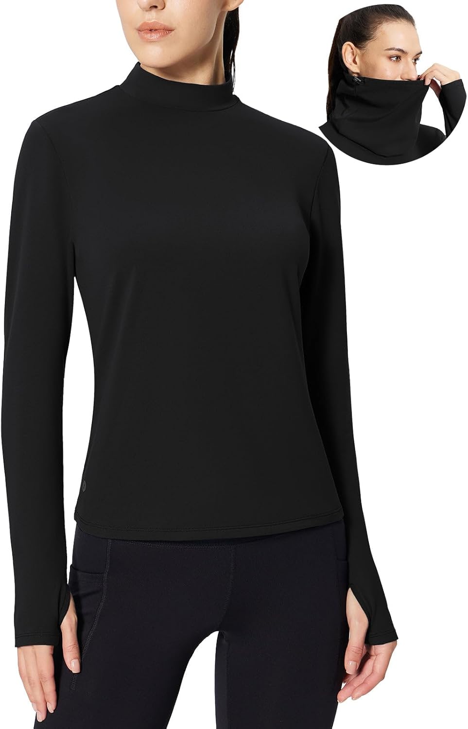 Baleaf Women's Thermal Long Sleeve Shirts for Cold Weather Wear